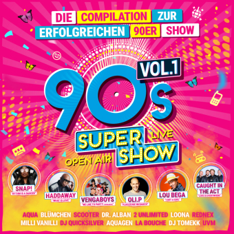 90s Super Show Vol. 1, 2 Audio-CD