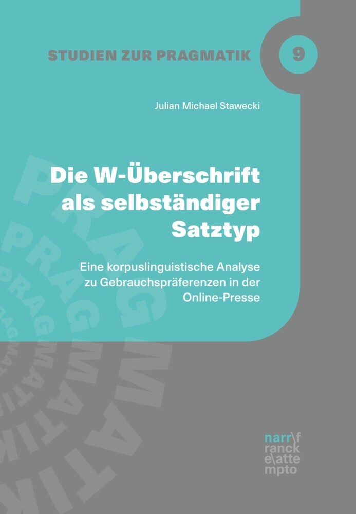 Die W-Überschrift als selbständiger Satztyp main product photo