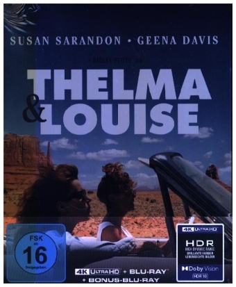 Thelma & Louise, 1 4K UHD-Blu-ray + 2 Blu-ray (Limitiertes SteelBook mit Quarterslip)