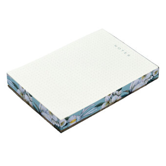 Notizblock mit Farbschnitt Iris