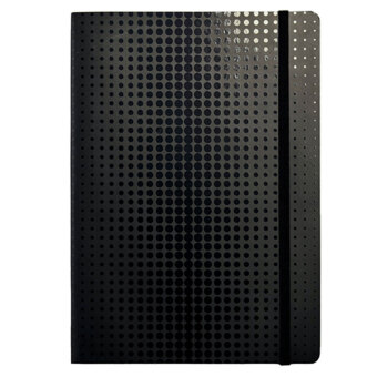 Notizbuch A4 Tec schwarz