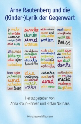 Arne Rautenberg und die (Kinder-)Lyrik der Gegenwart