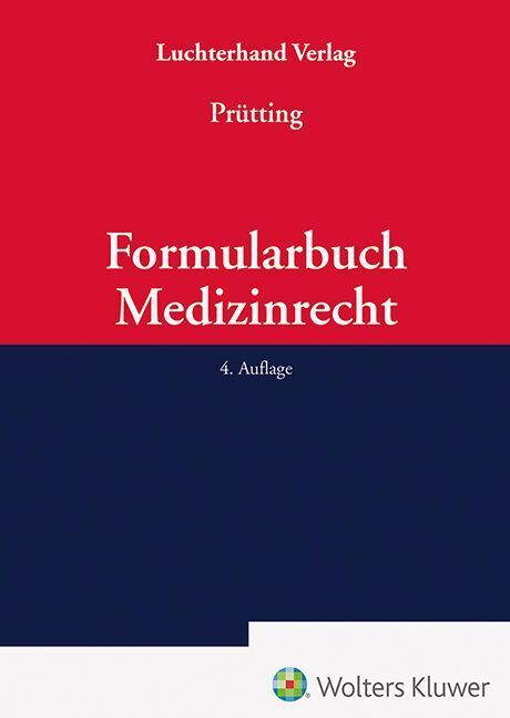 Formularbuch Medizinrecht main product photo
