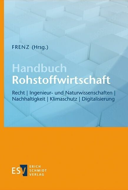 Handbuch Rohstoffwirtschaft main product photo