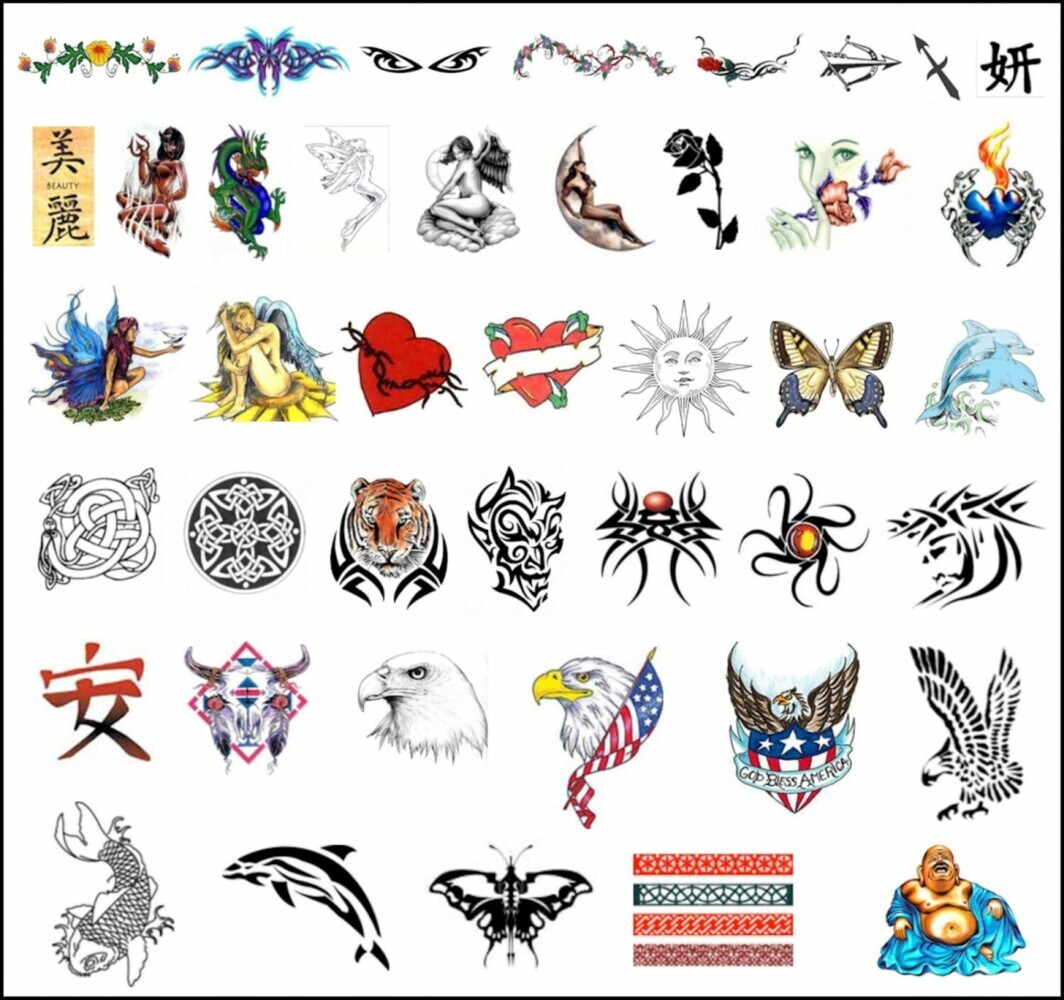411 Tattoo Designs. Riesenauswahl an Tattoos aus beliebten Kategorien. main product photo