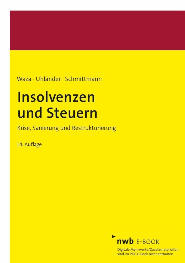 Insolvenzen und Steuern main product photo