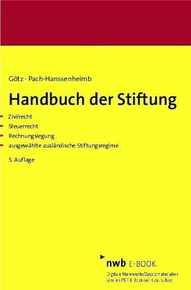 Handbuch der Stiftung main product photo