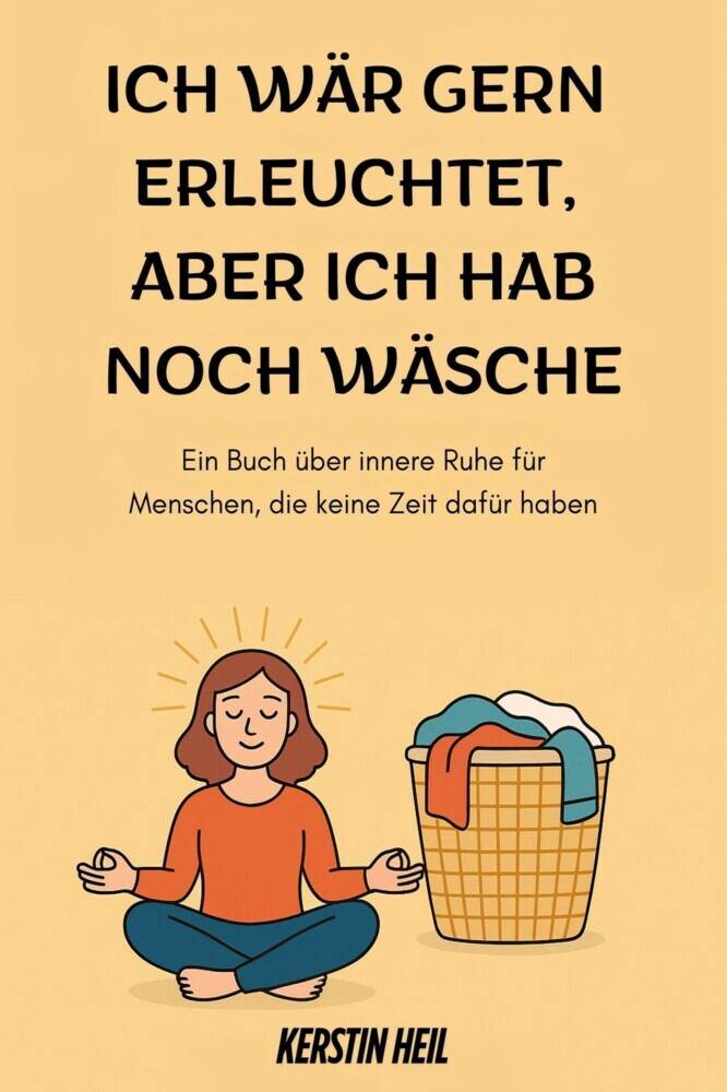 Ich wär gern erleuchtet, aber ich hab noch Wäsche main product photo