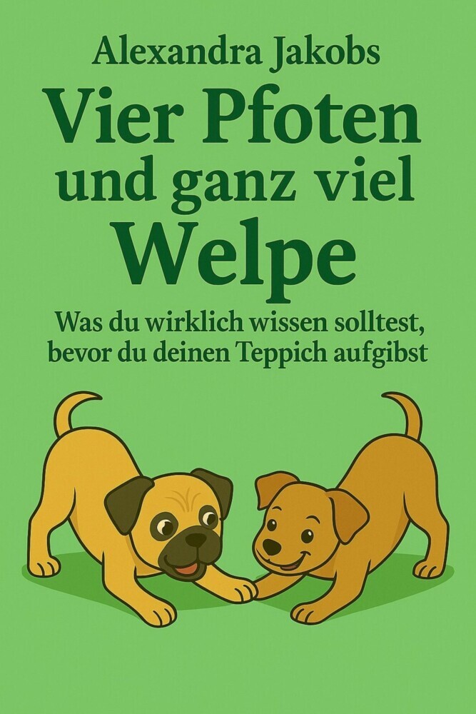 vier Pfoten und ganz viel Welpe main product photo