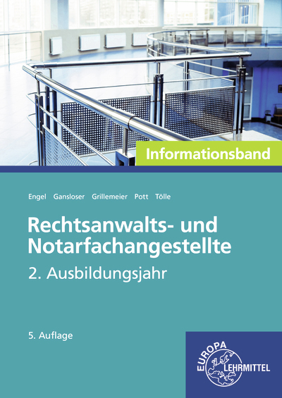 Rechtsanwalts- und Notarfachangestellte, Informationsband 2. Ausbildungsjahr main product photo