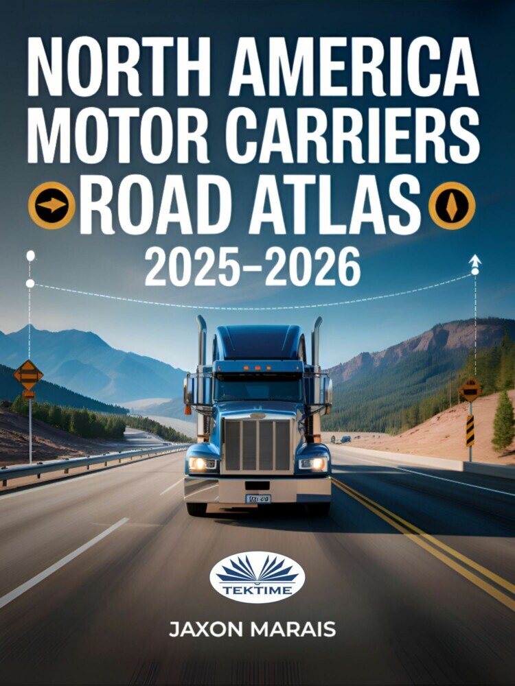 North America Motor Carriers Road Atlas 2025 -2026 main product photo
