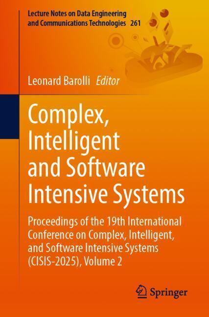 Complex, Intelligent and Software Intensive Systems main product photo