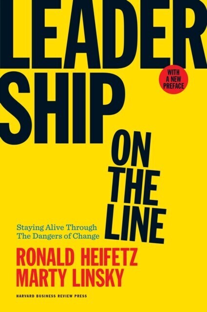 Leadership on the Line, With a New Preface main product photo