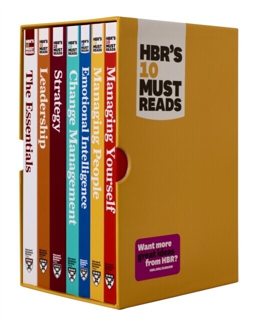 HBR's 10 Must Reads Boxed Set with Bonus Emotional Intelligence (7 Books) (HBR's 10 Must Reads) main product photo