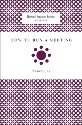 How to Run a Meeting