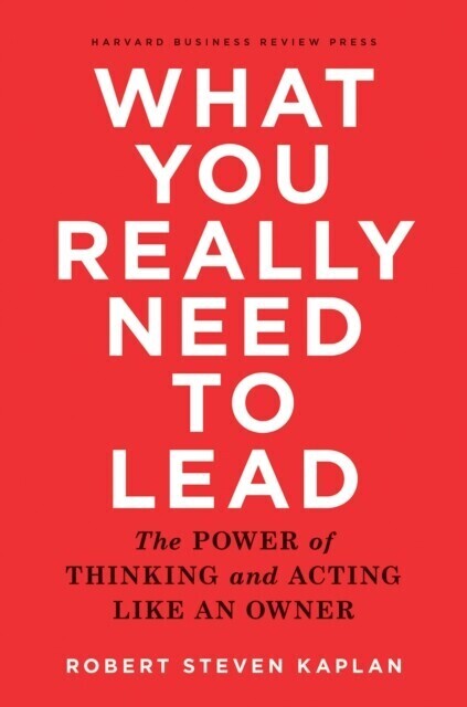 What You Really Need to Lead main product photo