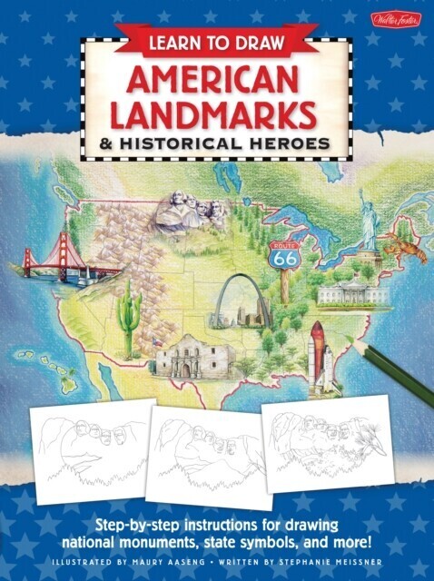 Learn to Draw American Landmarks & Historical Heroes main product photo