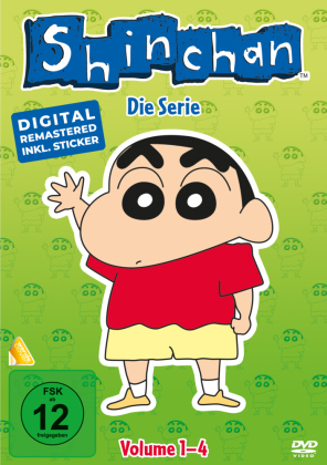 SHIN CHAN - Die Serie. Box-Set.1-4, 4 DVD (Limited Digital Remastered)