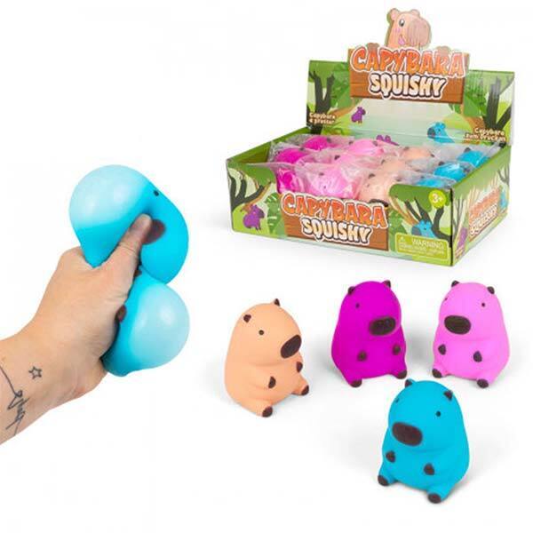 Squeezy Capybara, 8 cm, 4-fach sort. main product photo