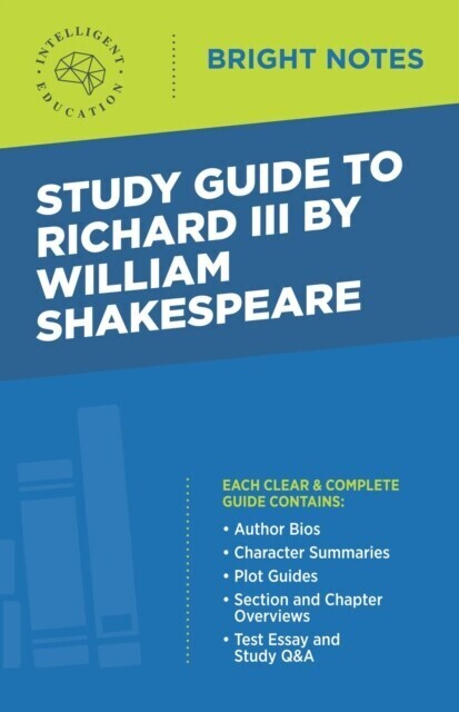 Study Guide to Richard III by William Shakespeare main product photo