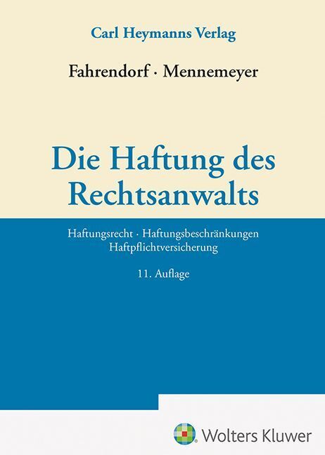 Die Haftung des Rechtsanwalts main product photo