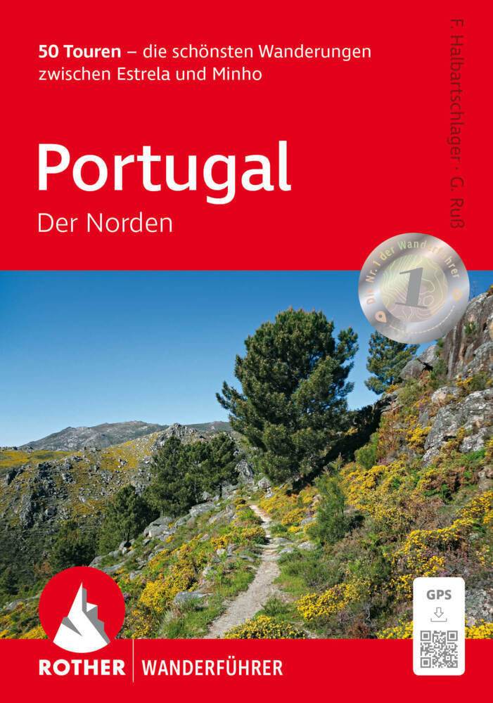 Portugal - Der Norden, Rother Wanderführer main product photo