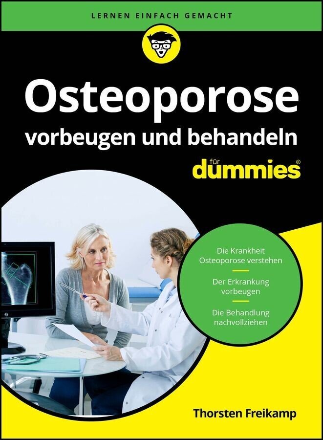 Osteoporose vorbeugen und behandeln für Dummies main product photo