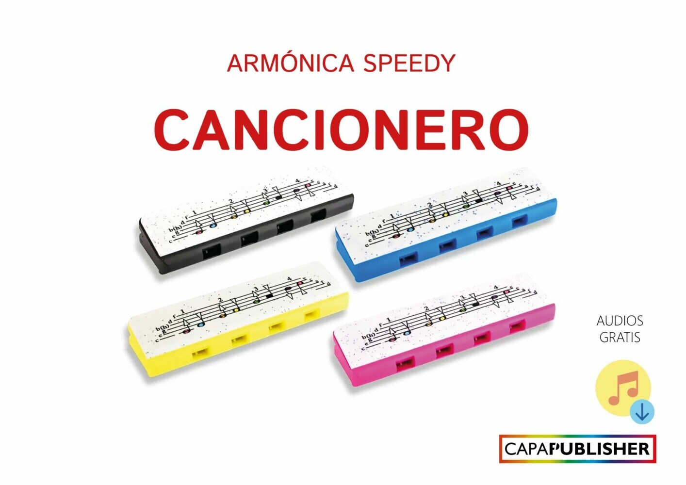 Cancionero infantil para armónica Speedy main product photo