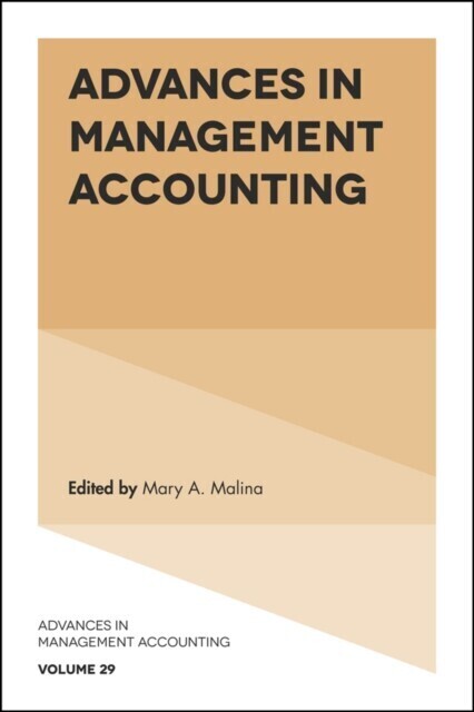 Advances in Management Accounting main product photo