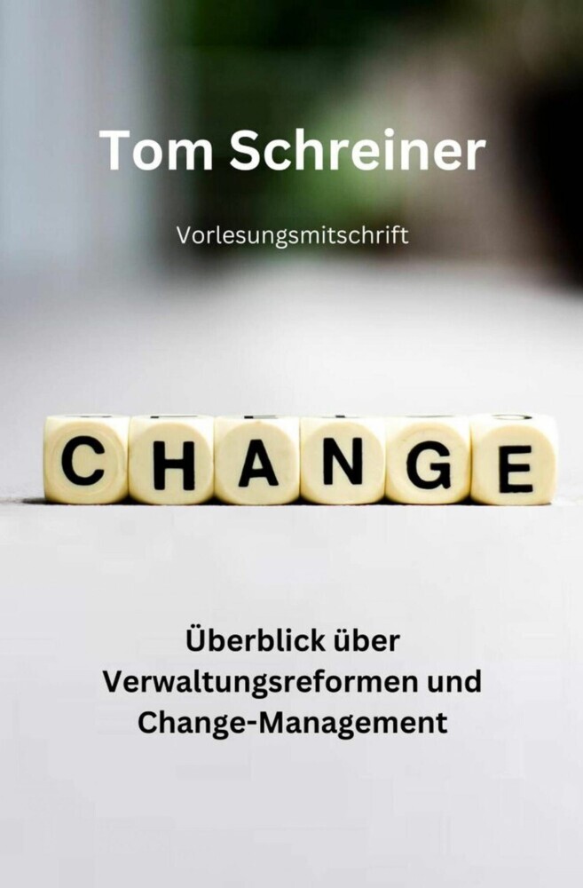 Überblick über Verwaltungsreformen und Change-Management main product photo