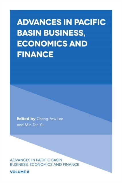 Advances in Pacific Basin Business, Economics and Finance main product photo
