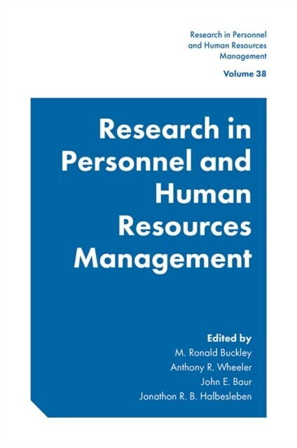 Research in Personnel and Human Resources Management main product photo