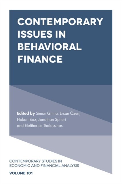 Contemporary Issues in Behavioral Finance main product photo