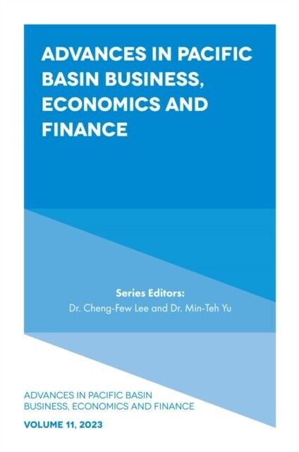 Advances in Pacific Basin Business, Economics and Finance main product photo