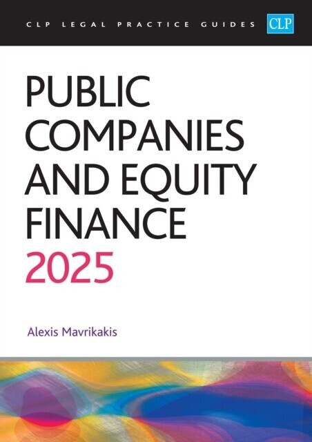 Public Companies and Equity Finance 2025 main product photo