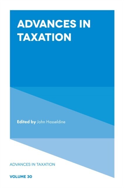 Advances in Taxation main product photo