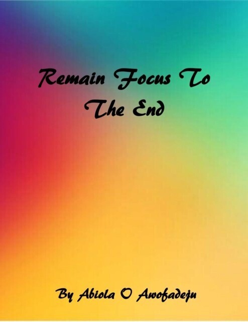 Remain Focus To The End main product photo