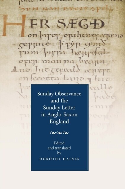 Sunday Observance and the Sunday Letter in Anglo-Saxon England main product photo