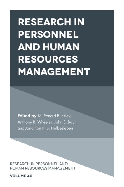 Research in Personnel and Human Resources Management main product photo
