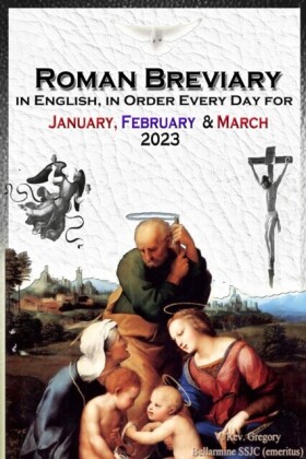 Roman Breviary in English, in Order, Every Day for January, February, March 2023