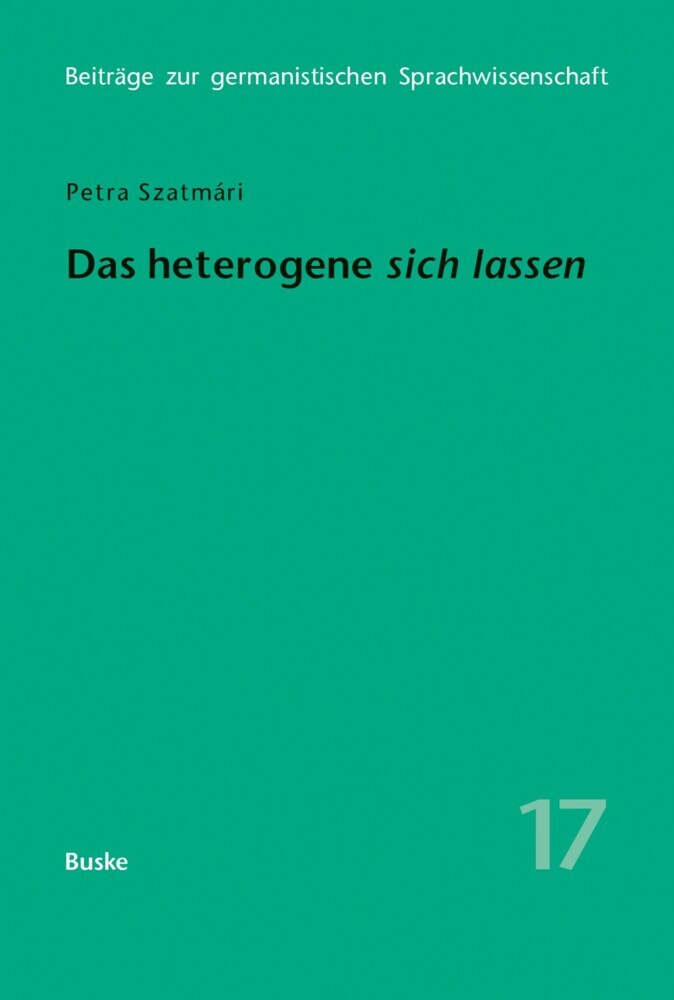 Das heterogene »sich lassen« main product photo