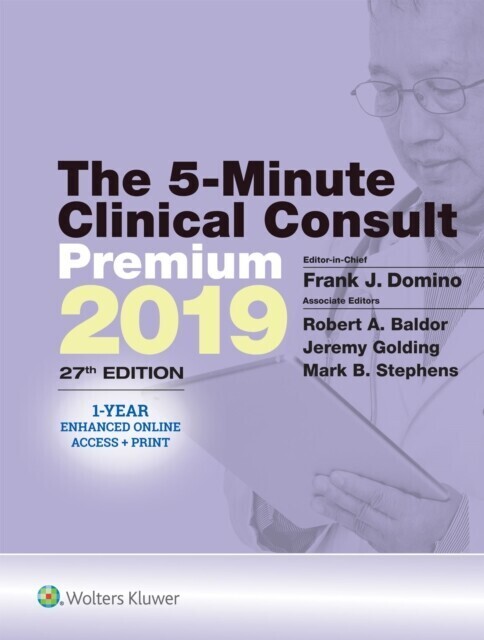 5-Minute Clinical Consult 2019 main product photo