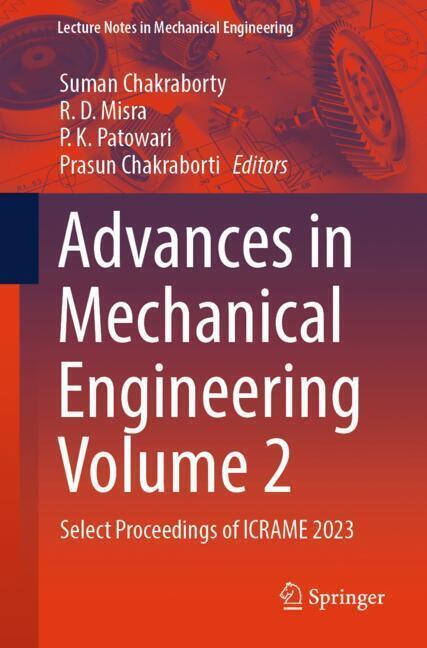 Advances in Mechanical Engineering Volume 2 main product photo