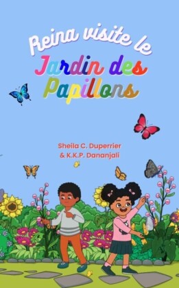 Reina visite le jardin des papillons