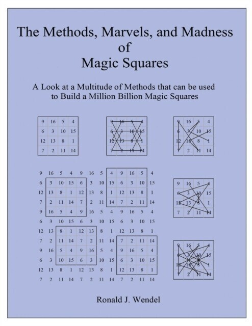 Methods, Marvels, and Madness of Magic Squares main product photo
