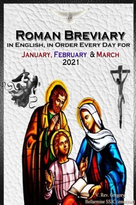 Roman Breviary in English, in Order, Every Day for January, February, March 2021