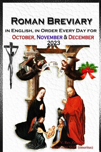 Roman Breviary in English, in Order, Every Day for October, November, December 2023 main product photo