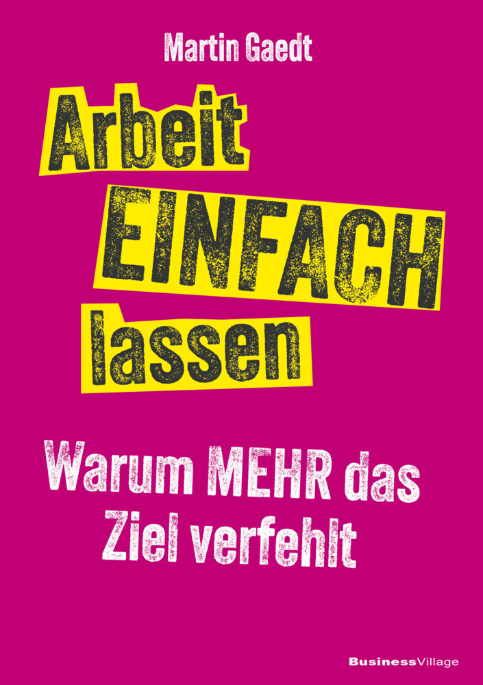 Arbeit EINFACH lassen main product photo