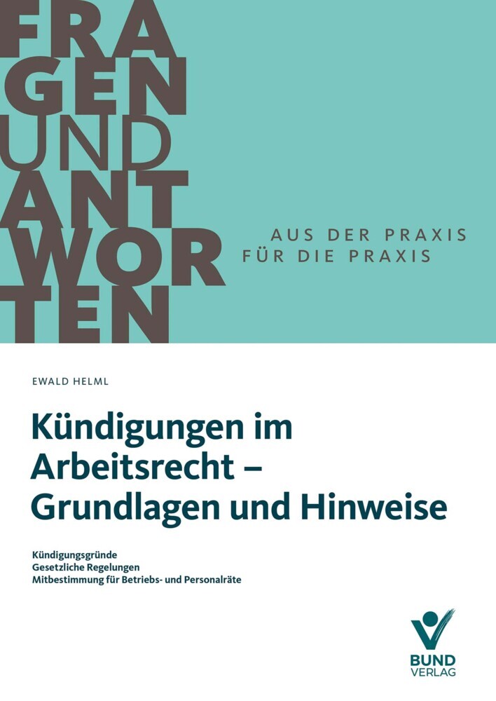 Grundlagen arbeitsrechtlicher Kündigungen main product photo