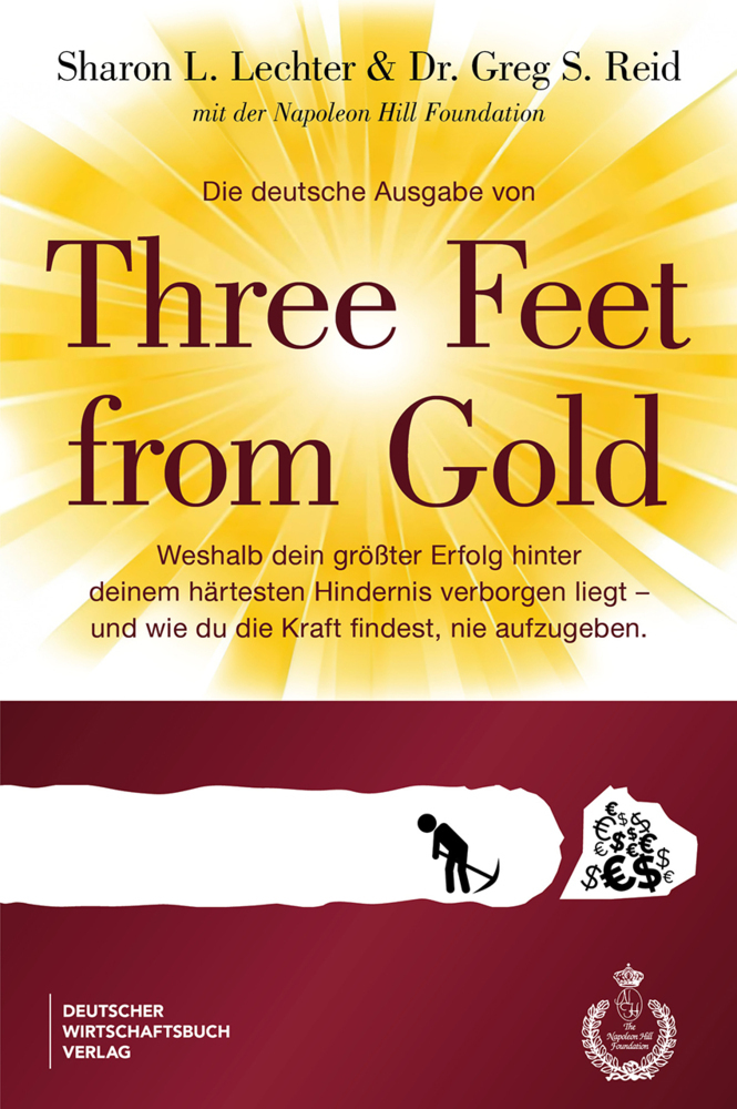 Die deutsche Ausgabe von Three Feet From Gold main product photo